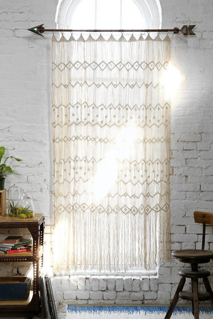 cortinas crochet hermosas ideas de decoración de casa