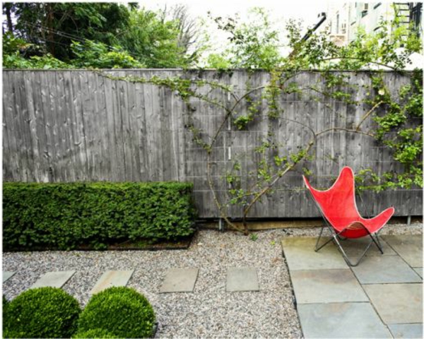 градина форма чакъл камъни нарязани храст стол