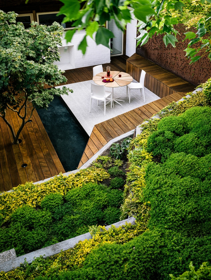 градина дизайн градинска мебел растение градинарски идеи