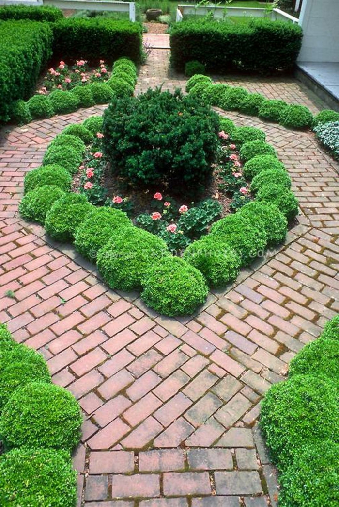 moje krásná zahrada zahradní nápady chodník ve tvaru