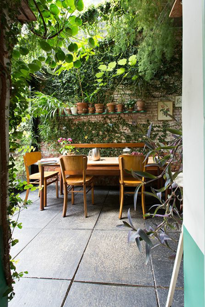 zahradní nápady zahradní nábytek jídelna rostlin města stylu