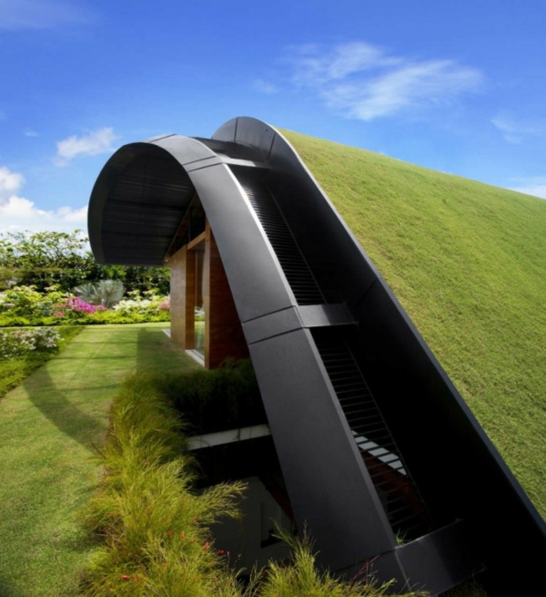 градинска къща идея модерна архитектура дизайн skygarden готино