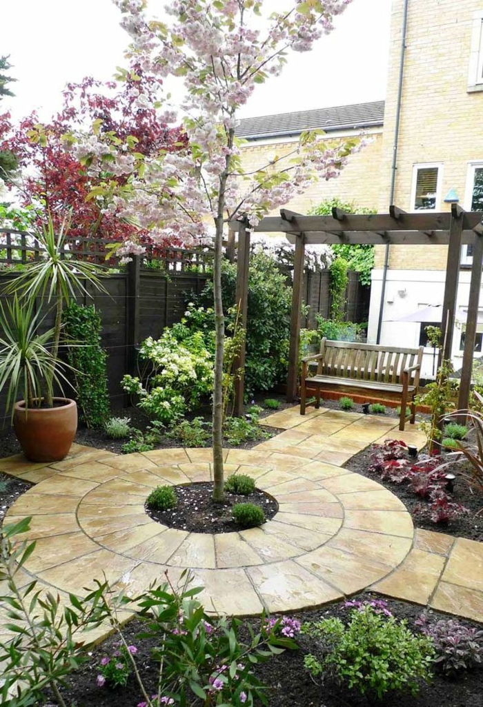 градински идеи пергола градина градина пейка градина растения градински пътеки дизайн