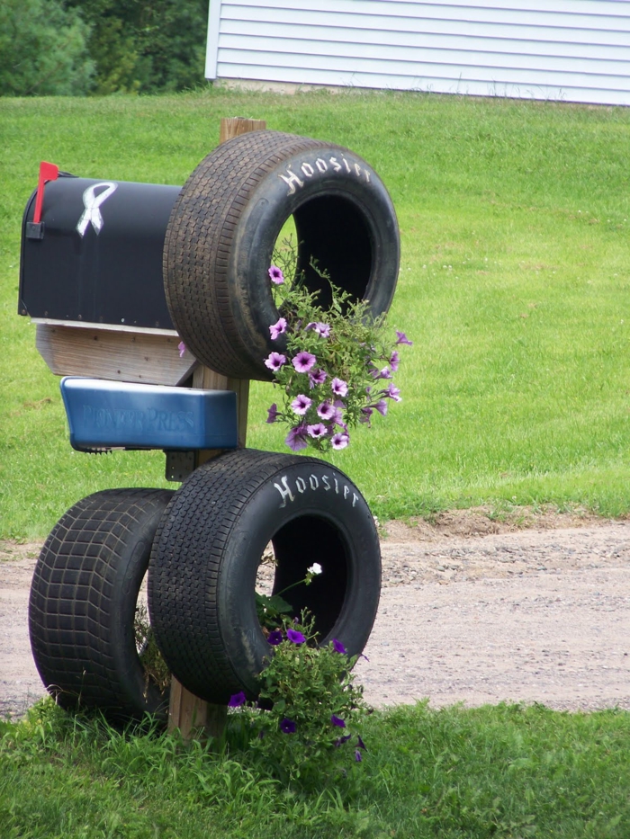 κάντε ιδέες στον κήπο για τον εαυτό σας επαναχρησιμοποιήσετε παλιά ελαστικά αυτοκινήτων