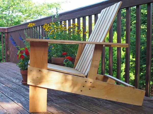 puutarhakalusteet, jotka on valmistettu kuormalavoista puutarhan tuoli, rakenna oma terassi
