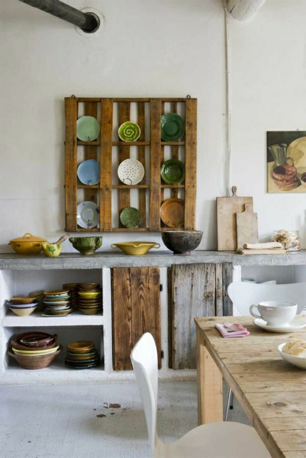 градинска мебел от палети външна кухня кухненски рафтове европалети
