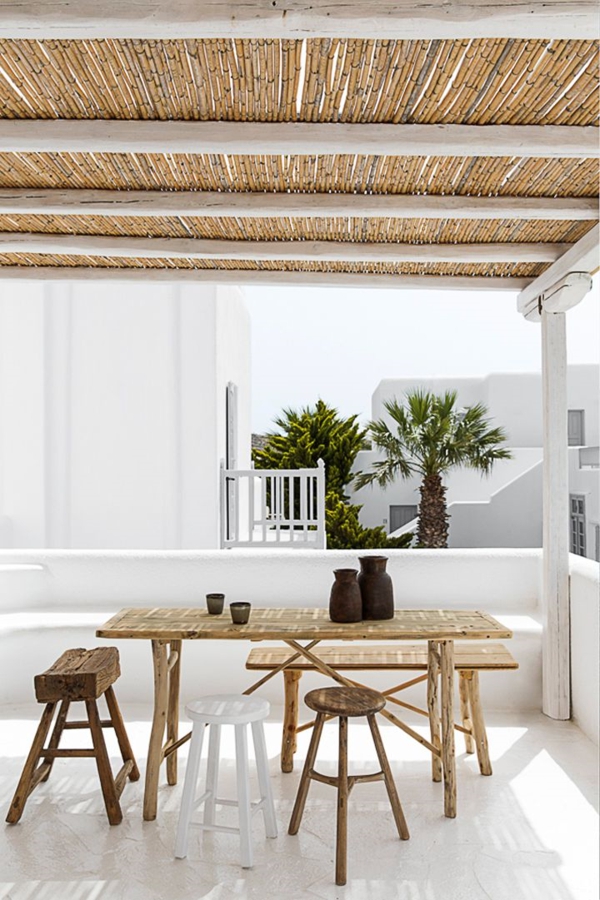 mobilier de gradina de lux bambus terasa design terasa