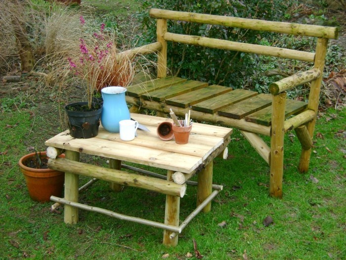 garden furniture build yourself garden table sitzabank garden ideas