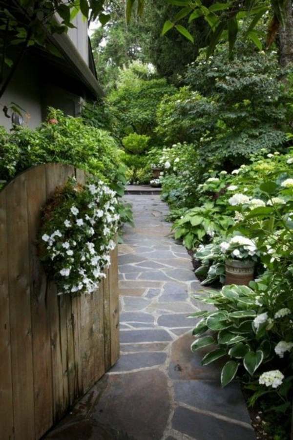 градински пътеки дизайн градина озеленяване красив вход