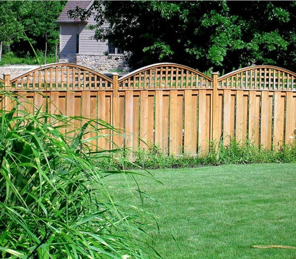 градинска ограда градинска защита дървена градина ограда морава