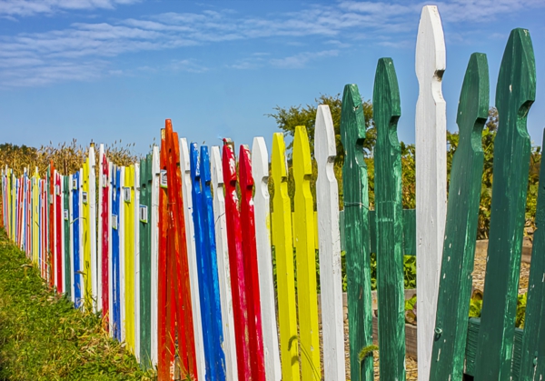 направете градинска ограда си направите цветни дървени греди