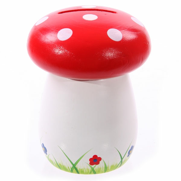 save money funny money mushroom design