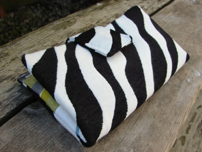 Kukkaro Ompelu Zebra Pattern DIY Ideat