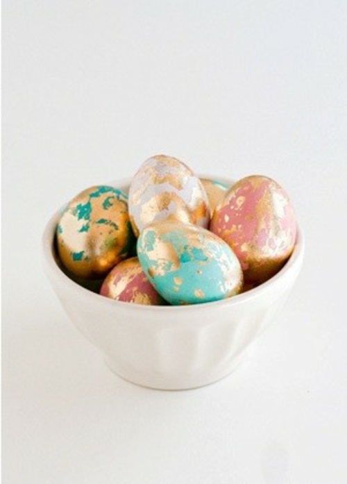 aukso velykinių kiaušinių drožlės keramika