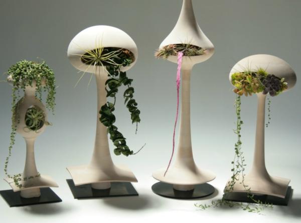 hængende blomsterpotter indendørs planter moderne gale innovative