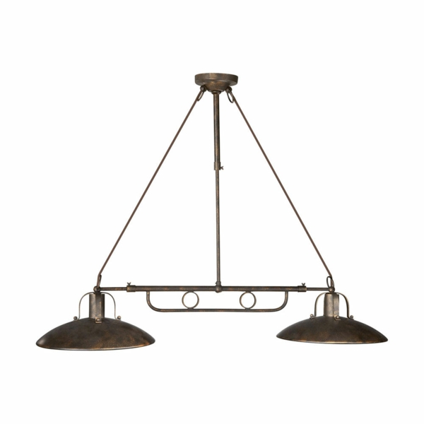height-adjustable suspension lamp furniture design mechanism