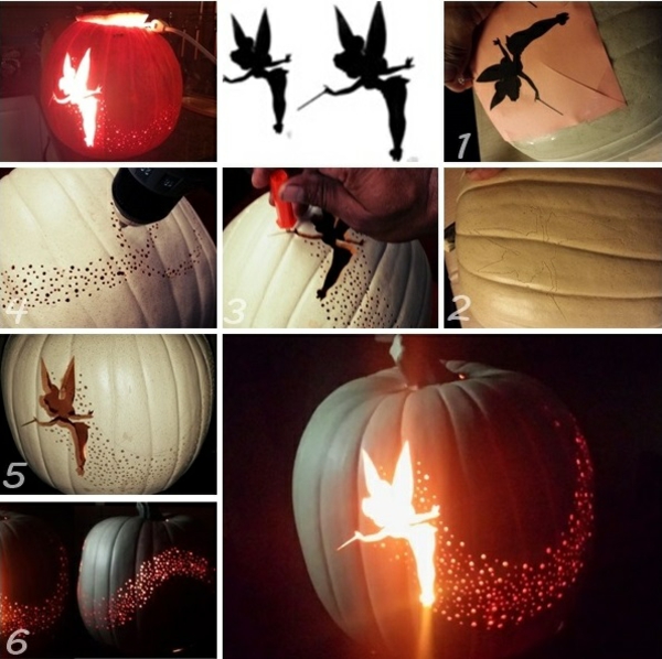 halloween pumpkin carving templates fairy halloween pumpkin carve hollow out