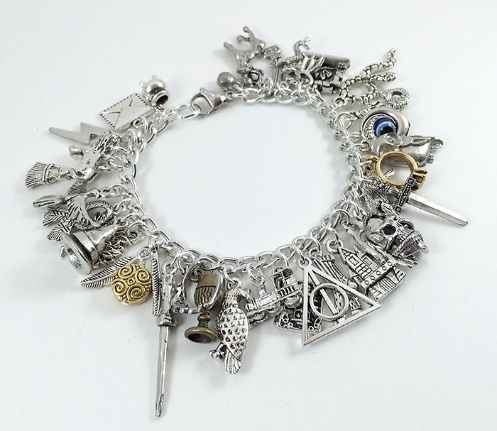Harry Potter juvelyriniai dirbiniai sidabro sidabro grandinės talismano amuletas