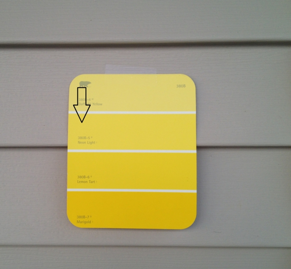 房子外墙颜色黄色配色方案的想法