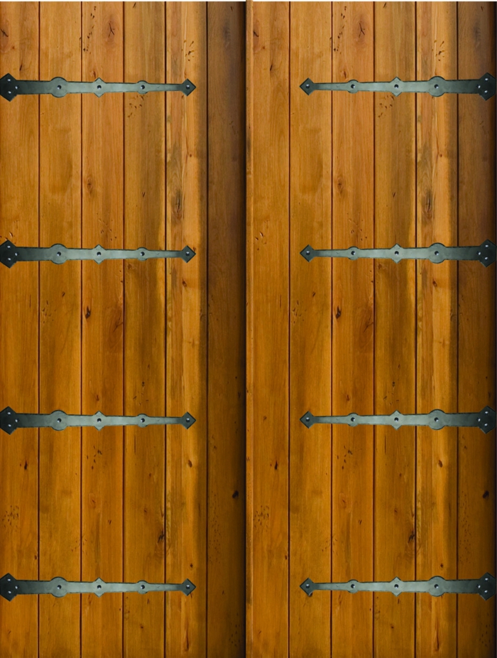 дървени врати къща входна входна врата, изкована от дървена входна врата