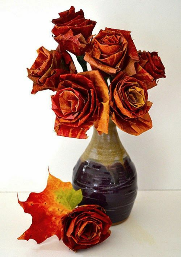 есенни цветя балкон идея цветна ваза