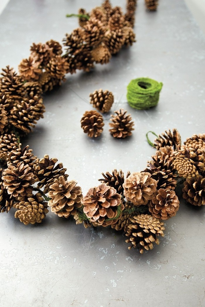 herbstdeko winterdeko tinker kanssa pinecone savupiippu joulukoristeita tehdä itse