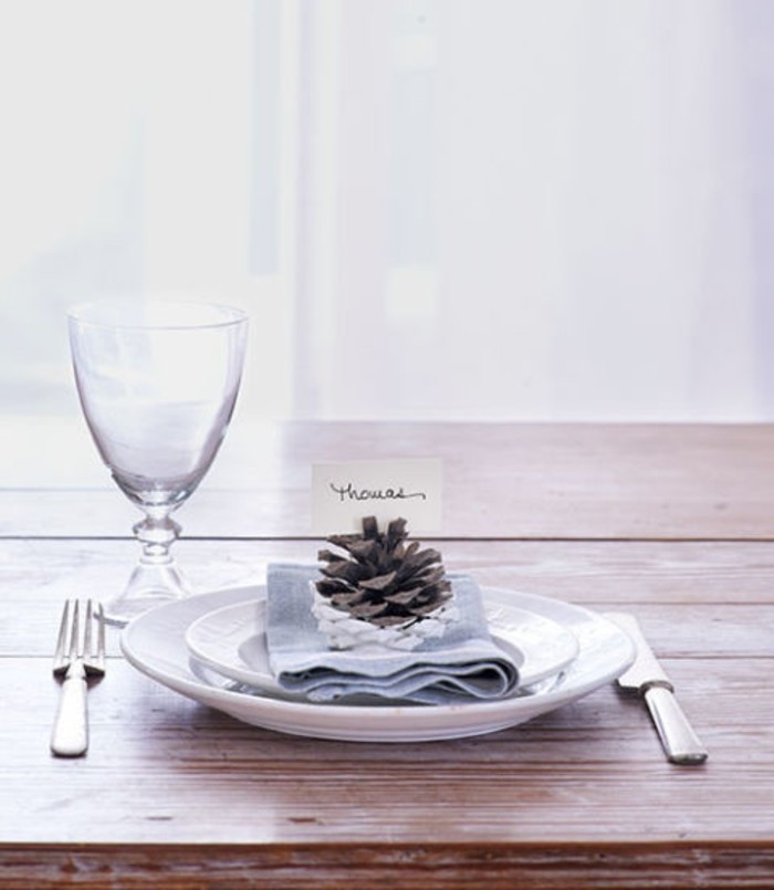 herbstdeko talvikastike tinker kanssa pinecone takka joulukoristeita pöydän koristelu