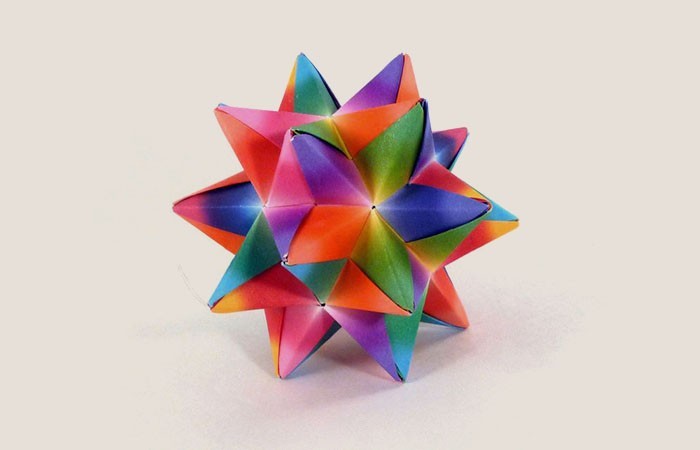 herrnhuter star make your own three-dimensional paper