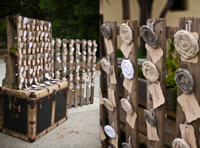 idei de nunta reciclare idei europaleti decoratiuni vechi in piept