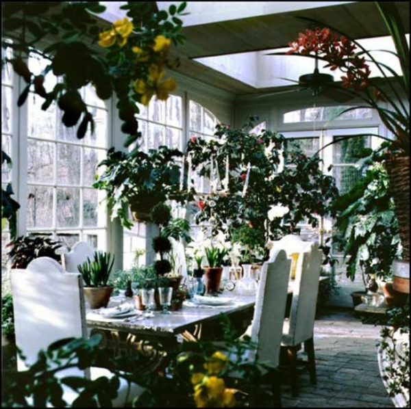 高椅板的想法 - 白 - 用餐区 - 设计 - 温室