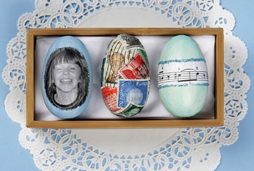 дървена кутия деко идея великденски яйца снимки easter 2014