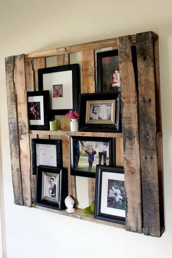 wood pallets furniture DIY DIY ideas photos picture frames