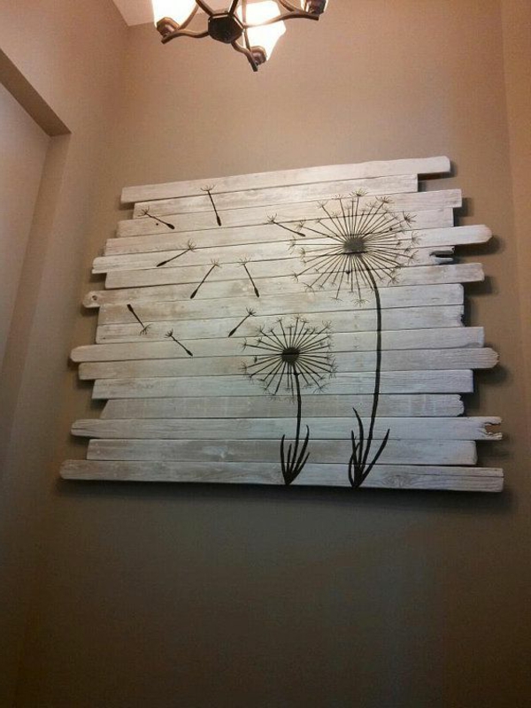 trepaller møbler DIY DIY ideer veggen