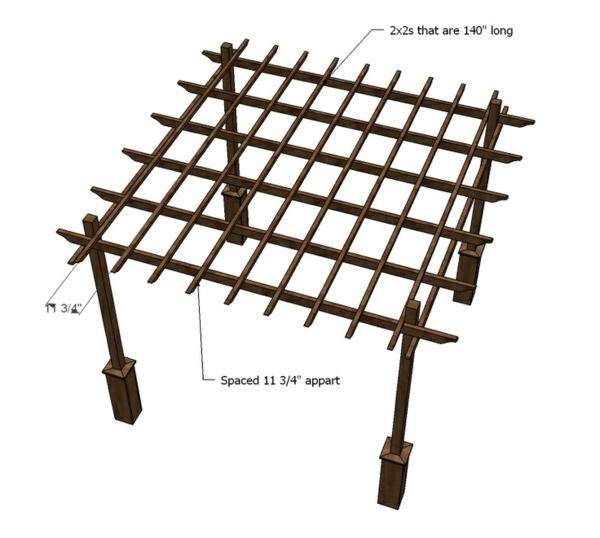 construction de pergola en bois construction de gazebo de poutre en bois