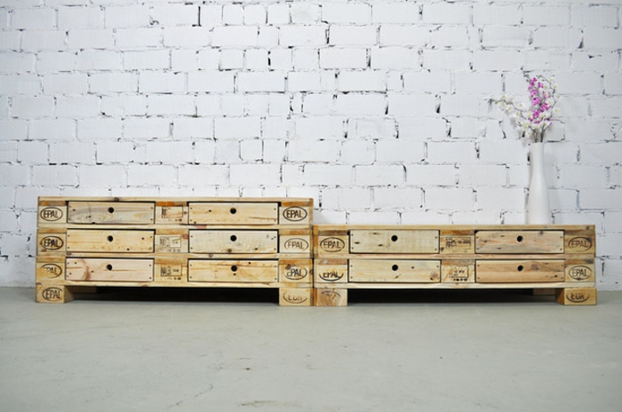 palettes en bois bricolage mobilier de jardin de palettes idées europaletten