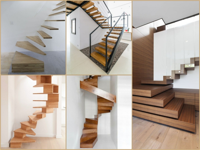 dřevěné schody renovovat neobvyklé dřevěné schody