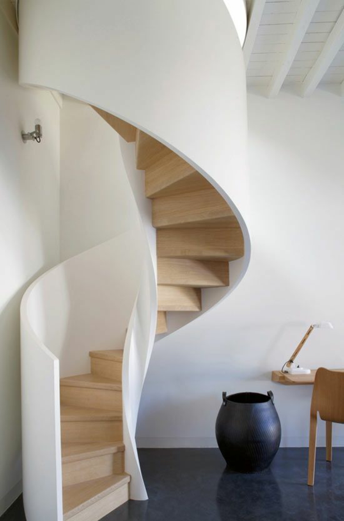 renovovat schody moderní dřevěné schody stavět nápady