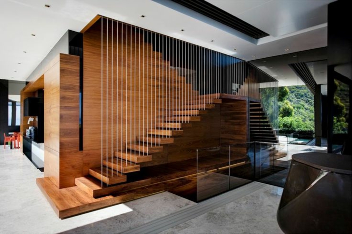 schodiště renovovat moderní dřevěné schody z masivního dřeva