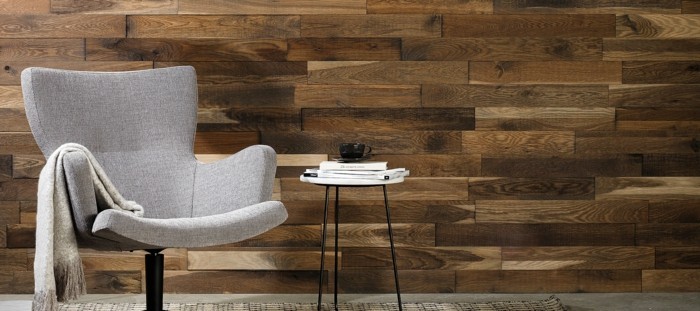 Houten muur houtbewerking slaapkamer ideeën hout effect