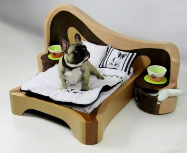 Dog bed itself construi idei de designer