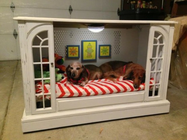 Dog bed build DIY projects Old furniture