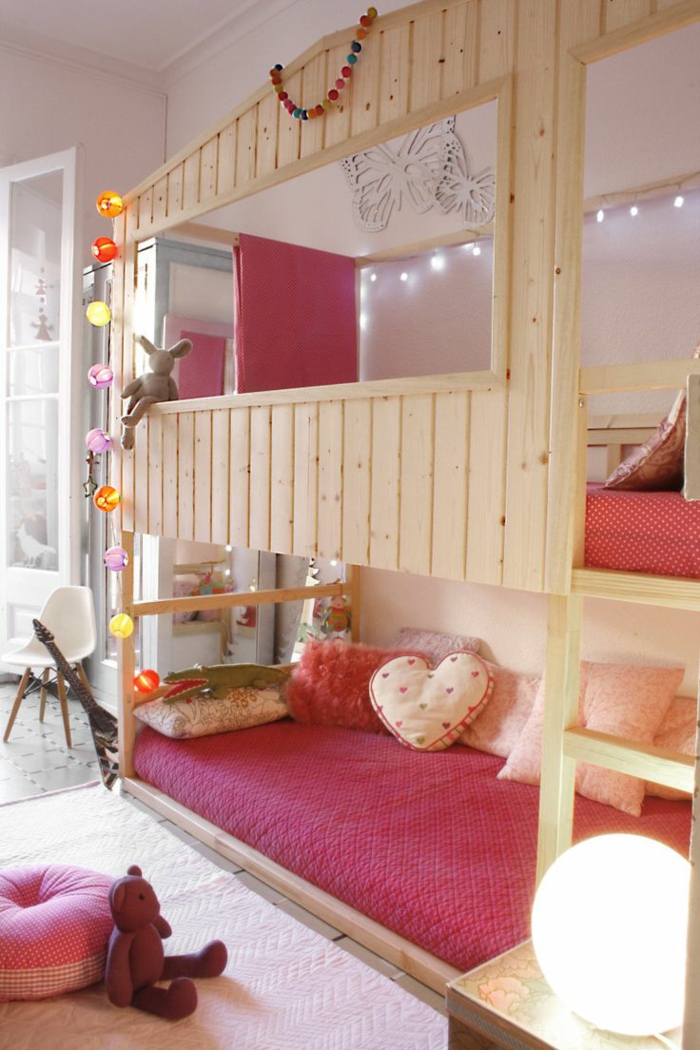 ikea møbler sidebord innredning ideer tre loft seng lekehus bygge deg selv
