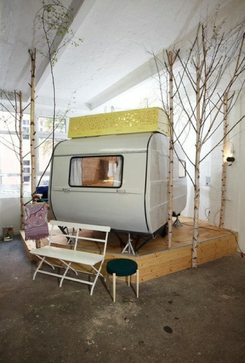 innendørs telt camping ide original funksjonell