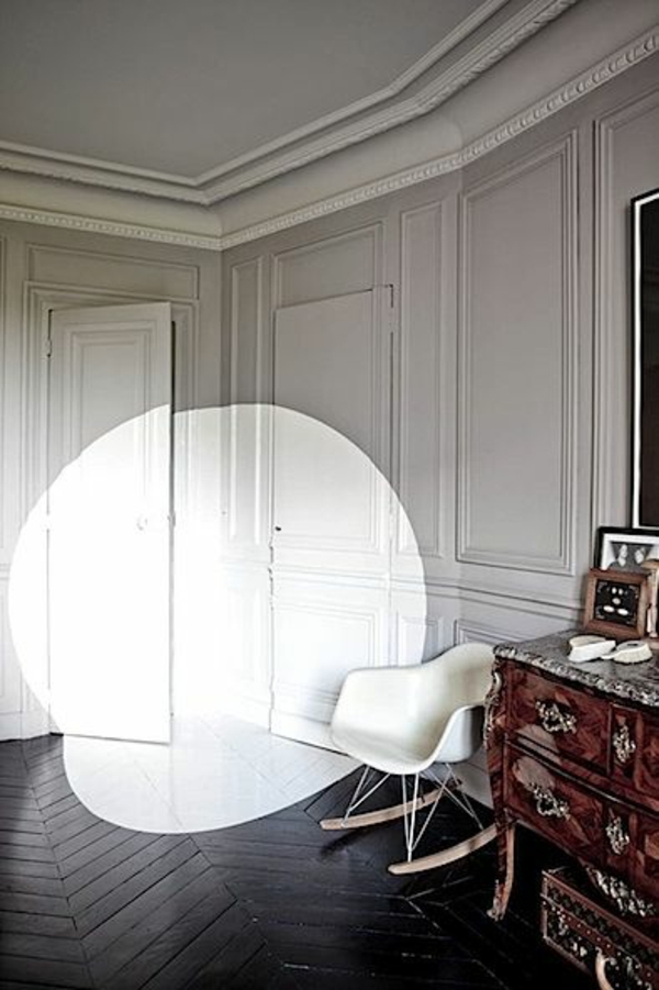 interior decoration room apartment optical illusion classic