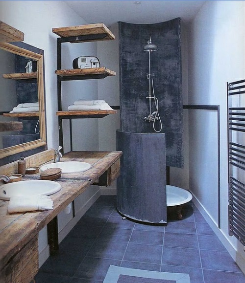 ideas de diseño de interiores para hombres equipos de madera para baño