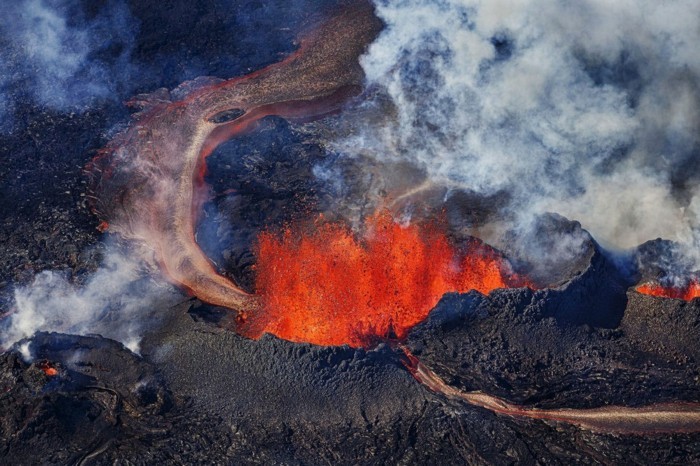 IJsland landschap vulkanen
