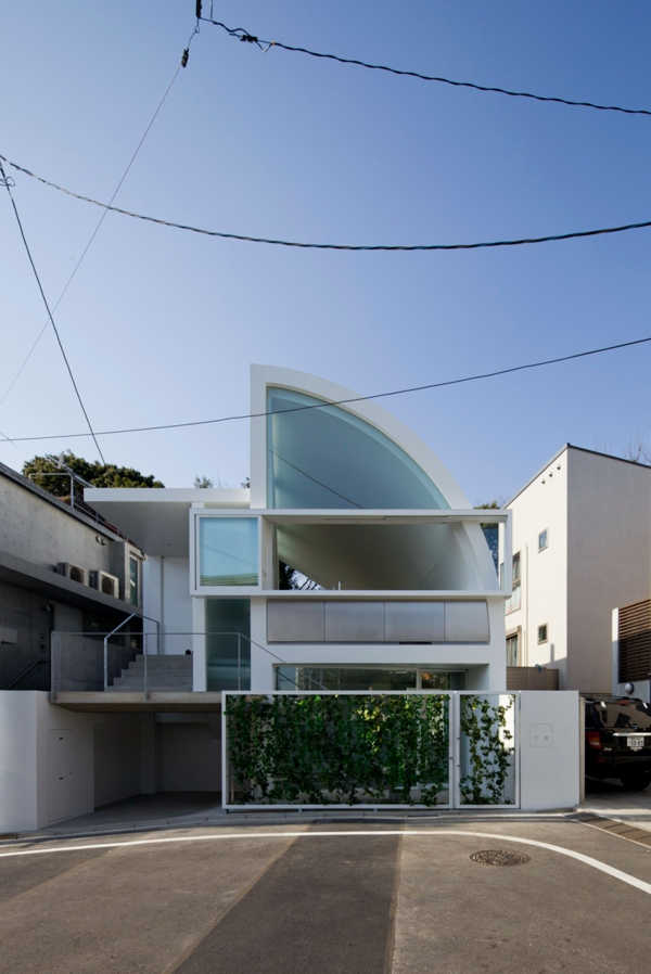 Ιαπωνική αρχιτεκτονική shigeru σπίτι απαγόρευση σύγχρονη