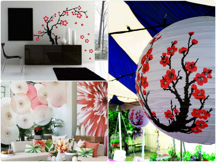 Ιαπωνική διακόσμηση ιδέες διακόσμησης τοίχων από την Ιαπωνία