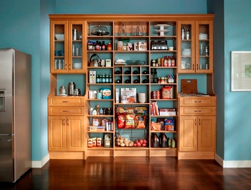 køkken design interiør arrangere ide pantry