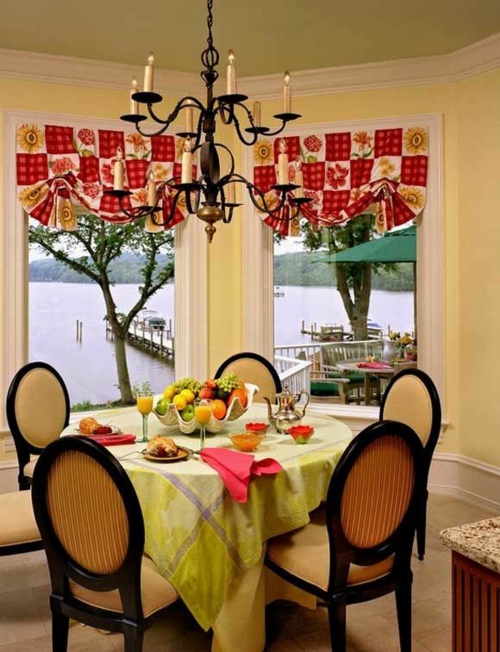 cortinas de cocina ideas de diseño de cocina cortinas de comedor
